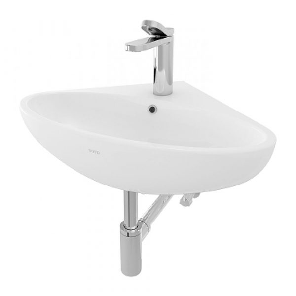 Chau lavabo treo tuong TOTO LW815CJW F goc