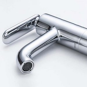 TOTO DL345A1R - Vòi lavabo nóng lạnh cổ cao 2 Voi lavabo TOTO DL345A1R nong lanh co cao 2