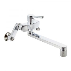 TOTO TKS05316J - Vòi rửa bát nóng lạnh gắn tường