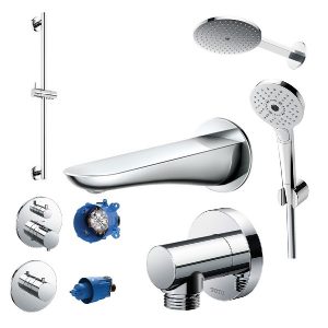 Vòi sen âm tường TOTO TBW01005B TBN01002B TBW01010A TBG01001B TBV01408B TBN01001B TBV01104B TBN01103B TBW01014B TBW01016B 3 đường nước nóng lạnh