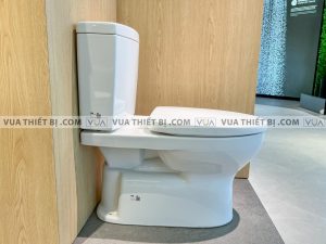 TOTO CS320PDRW7#W - Bồn cầu thông minh nắp rửa điện tử TCF6631A 6 anh thuc te bon cau 2 khoi toto cs320drt3 nap em tc385vs 1