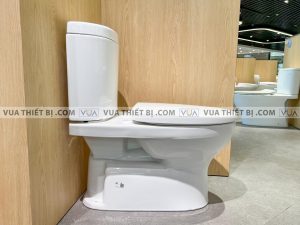TOTO CS325DRW7#W - Bồn cầu thông minh nắp rửa điện tử TCF6631A 3 anh thuc te bon cau 2 khoi toto cs325drt3 cs325dmt3 nap em tc385vs 1