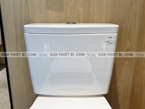 TOTO CS735DT10#XW - Bồn cầu 2 khối nắp êm TC395VS 4 anh thuc te bon cau 2 khoi toto cs735dt2 nap em tc393vs 6