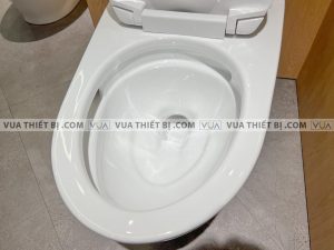 TOTO CS767RT10#XW - Bồn cầu 2 khối nắp êm TC395VS 5 anh thuc te bon cau 2 khoi toto cs767rt2 nap em tc393vs 7