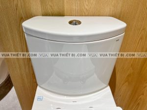 TOTO CS838DT10#XW - Bồn cầu 2 khối nắp êm TC395VS 4 anh thuc te bon cau 2 khoi toto cs838dt8 nap em tc600vs 5
