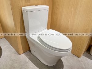 TOTO CS948DT10#XW - Bồn cầu 2 khối nắp êm TC395VS 3 anh thuc te bon cau 2 khoi toto cs948dt2 nap em tc393vs 2