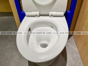 TOTO CW822RA TCF23410AAA WH172A - Bồn cầu thông minh nắp rửa điện tử 5 anh thuc te bon cau treo tuong toto cw822raw tc600vsw wh172a mb170pss nap em 8