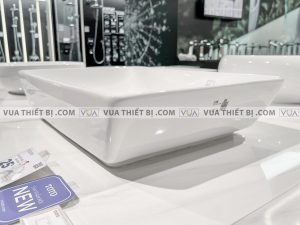 TOTO LT1735 - Chậu lavabo đặt bàn 7 anh thuc te chau rua mat lavabo toto lt1735xw dat ban 2