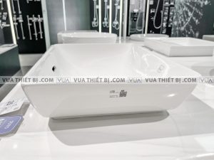 TOTO LT1735 - Chậu lavabo đặt bàn 6 anh thuc te chau rua mat lavabo toto lt1735xw dat ban 3
