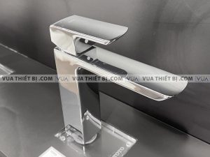TOTO TLG02306B - Vòi lavabo cổ cao nóng lạnh GR 4 anh thuc te voi chau lavabo toto tlg02304v co cao nong lanh gr 3