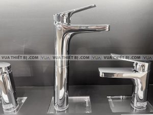 TOTO TTLR302FV-1R - Vòi lavabo cổ cao nóng lạnh Rei-S 2 anh thuc te voi chau lavabo toto ttlr302fv 1 co cao nong lanh rei s 1