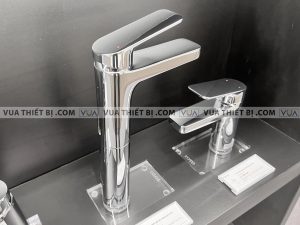 TOTO TTLR302FV-1R - Vòi lavabo cổ cao nóng lạnh Rei-S 4 anh thuc te voi chau lavabo toto ttlr302fv 1 co cao nong lanh rei s 3