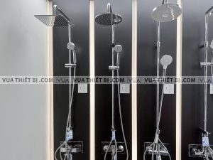 TOTO DM907CS TBS03302V DGH104ZR - Vòi sen cây nóng lạnh 3 anh thuc te voi sen cay toto dm907cs tbs01302v dgh104zr nong lanh lb 1