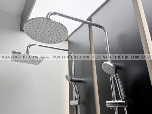 TOTO DM907CS TBS03302V DGH104ZR - Vòi sen cây nóng lạnh 5 anh thuc te voi sen cay toto dm907cs tbs01302v dgh104zr nong lanh lb 5